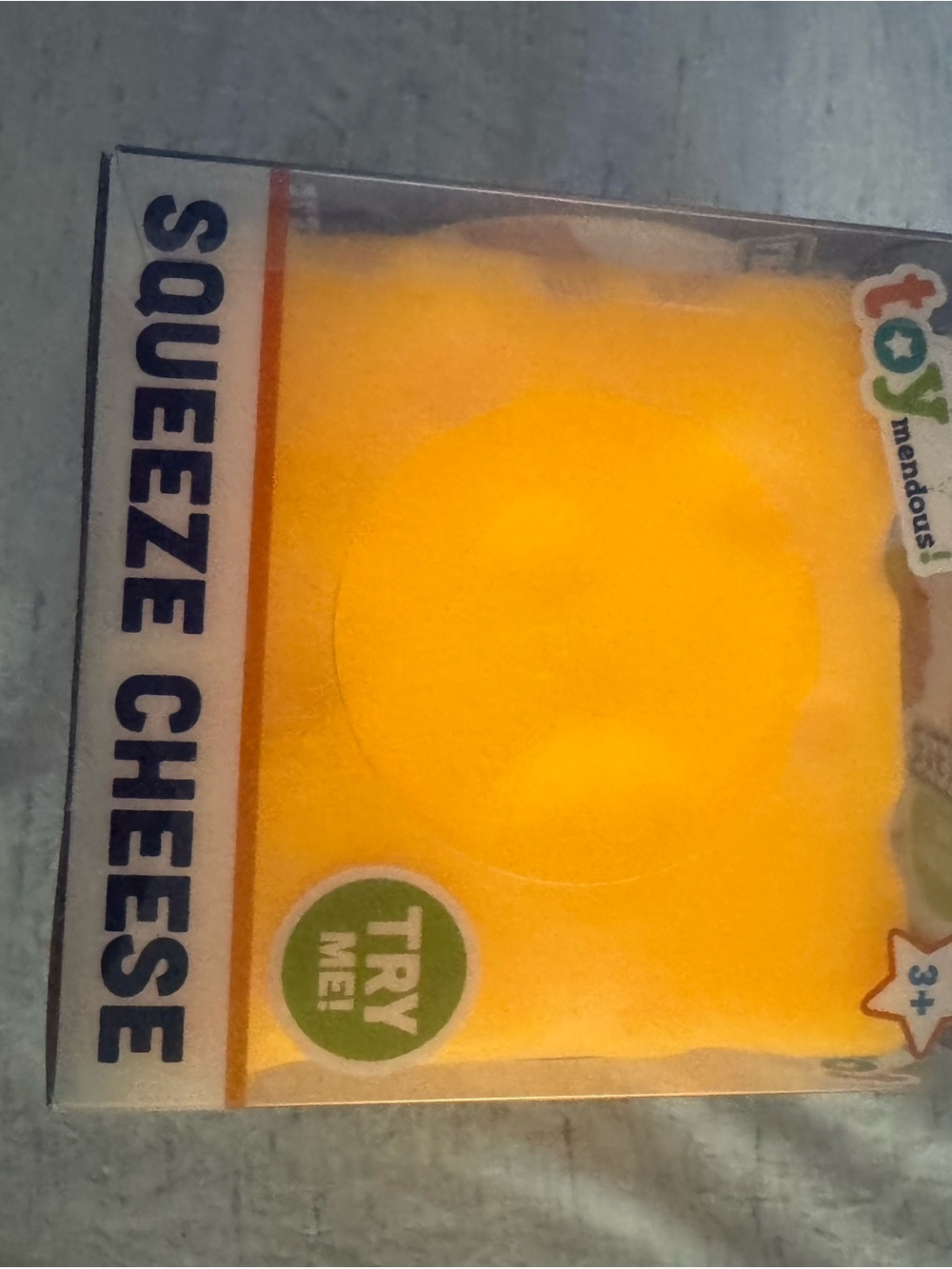 Squeeze Cheese Toy - Trending toy